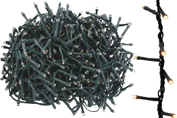 800er LED-Lichterkette 19m warmweiß